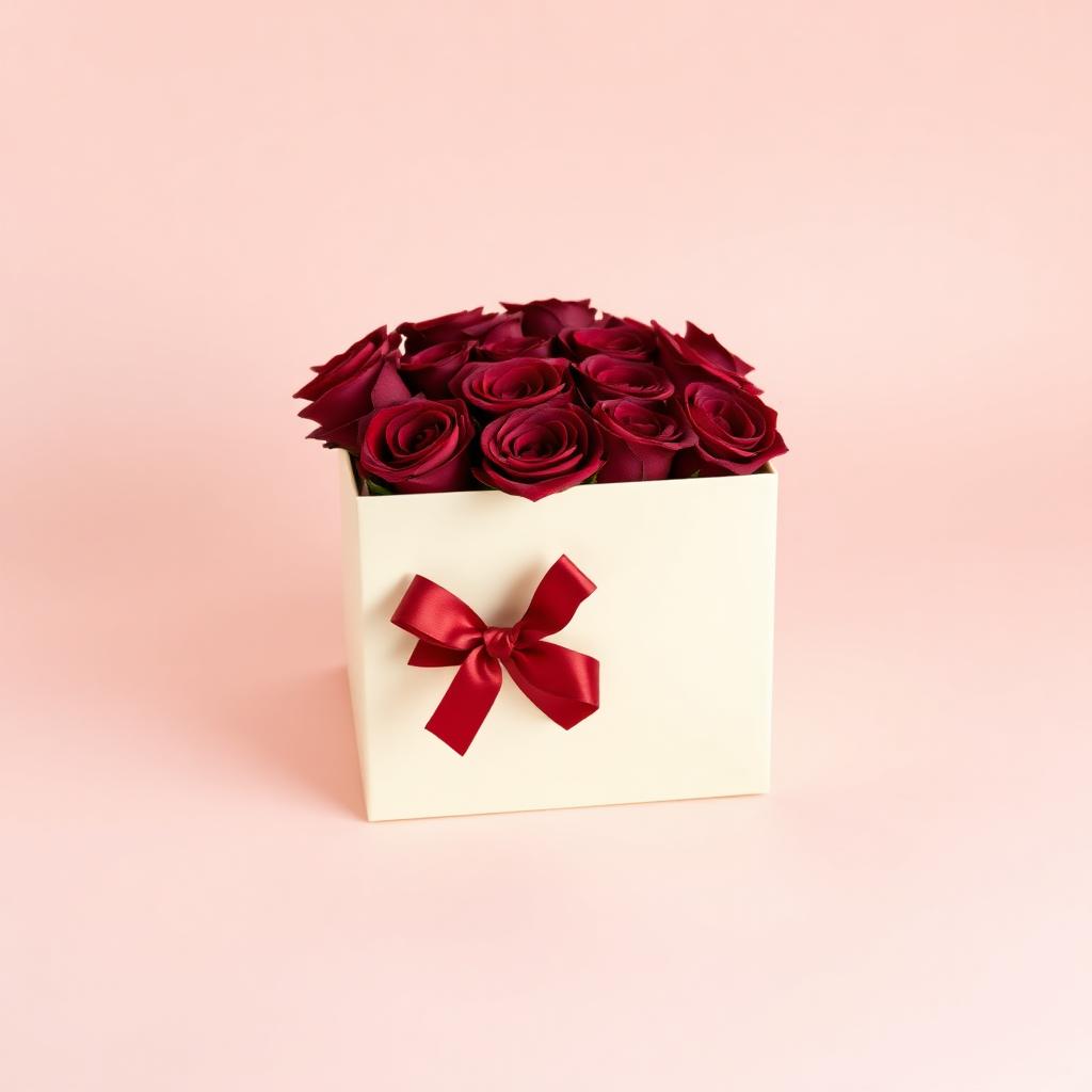 Caja Rosas Rojas